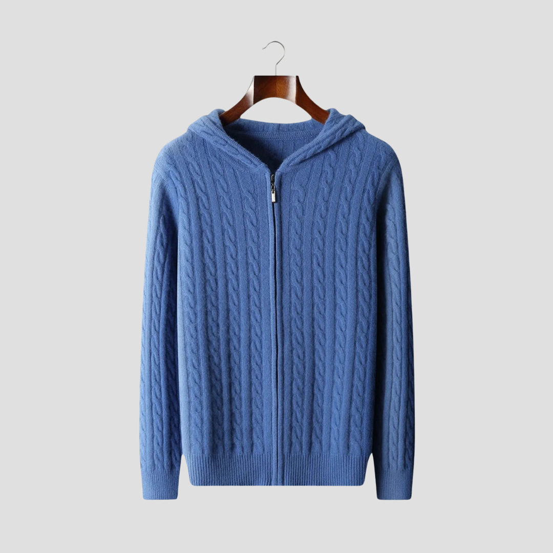 Cyrille | Hoodie Zippé Luxe