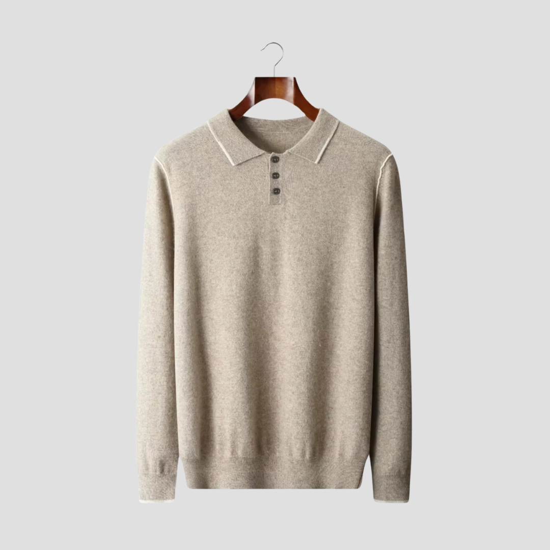 Maurille | Pull Cachemire Boutonné