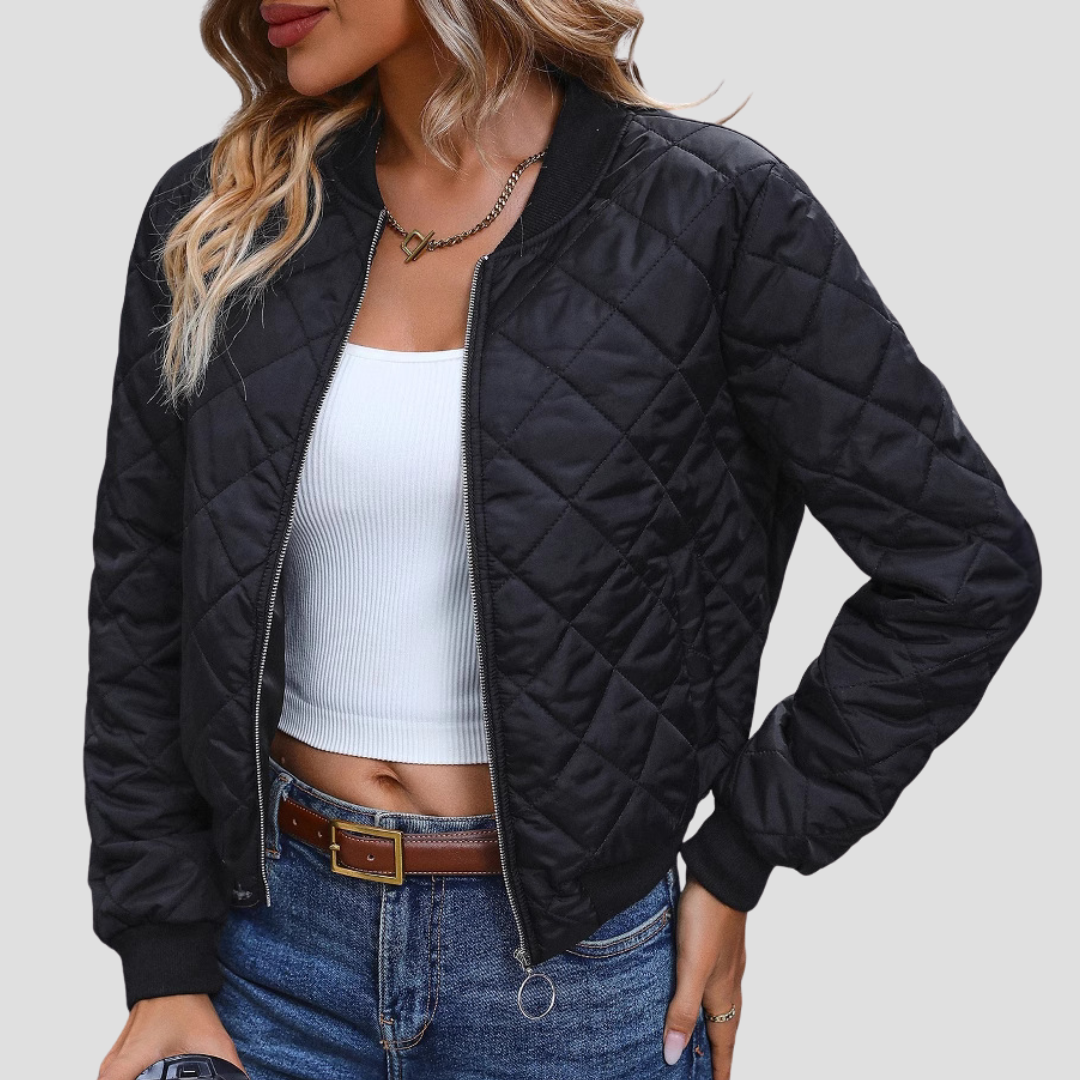 Clémence | Blouson Bombardier Matelassé