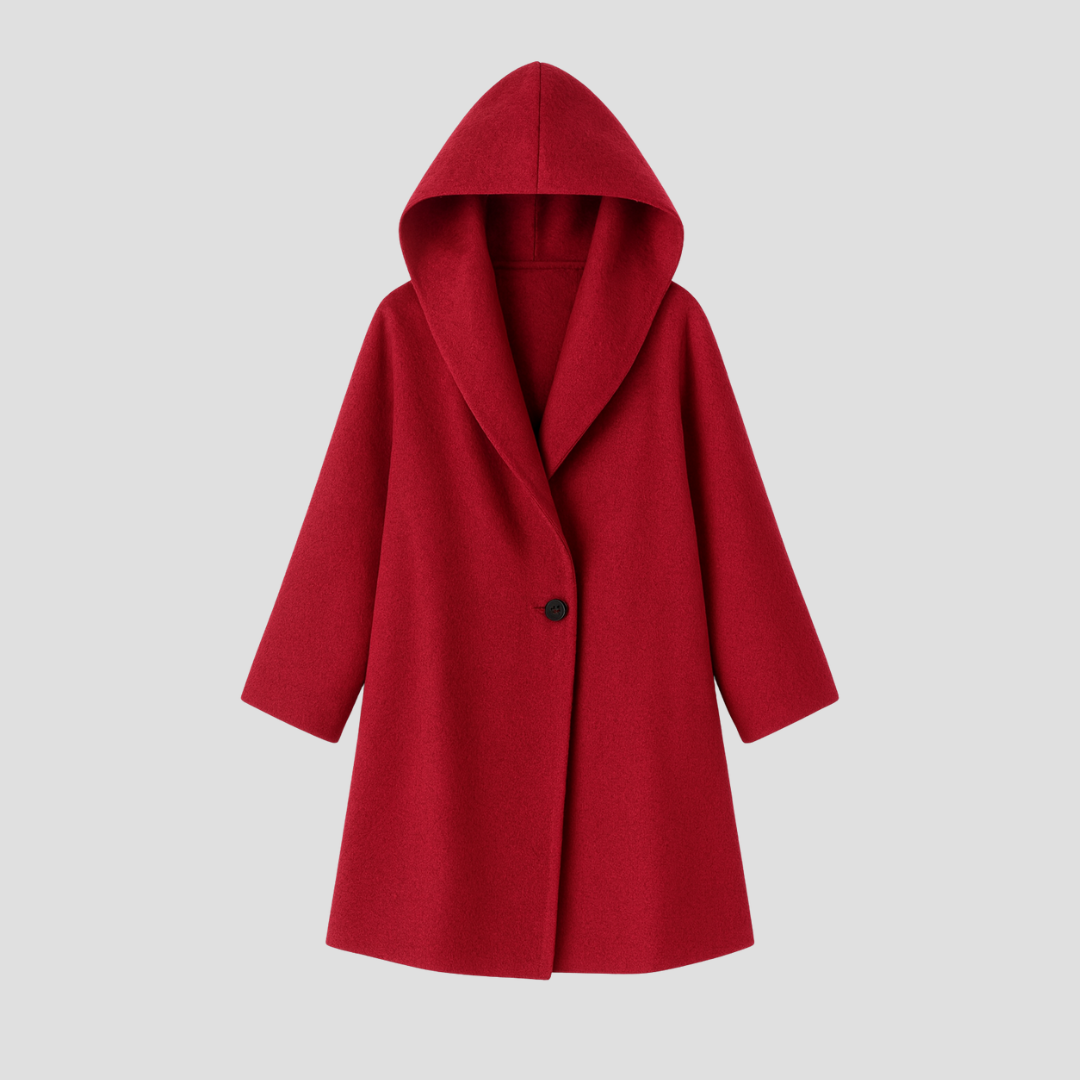 Noémie | Manteau Laine à Capuche