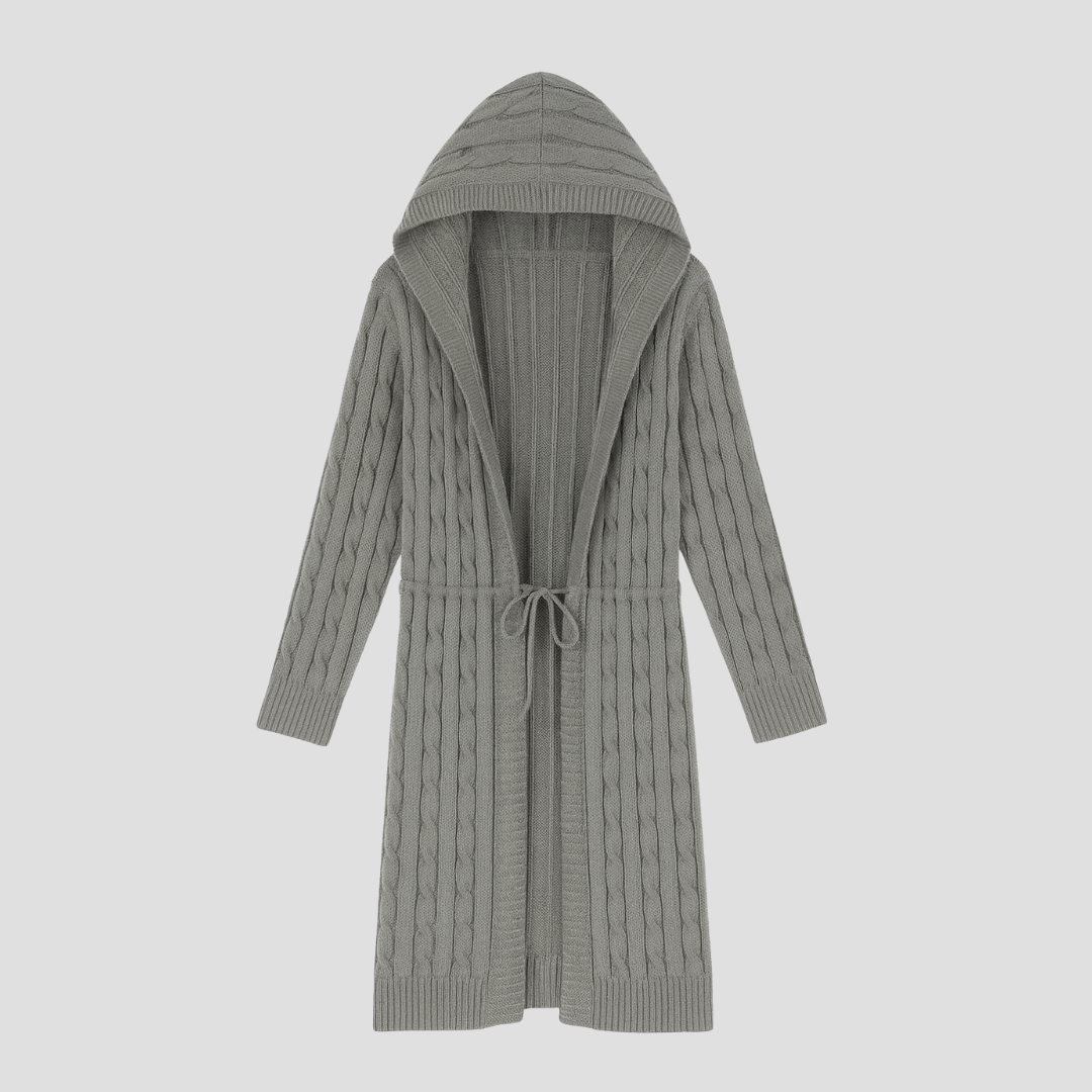 Marinette | Cardigan Long Ceinturé
