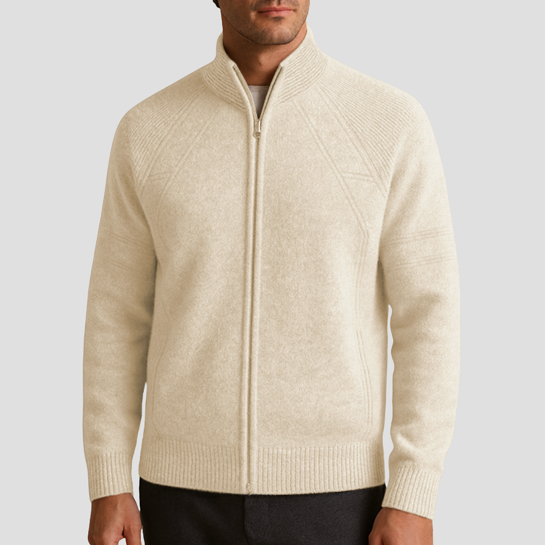 Maxence | Cardigan Zippé