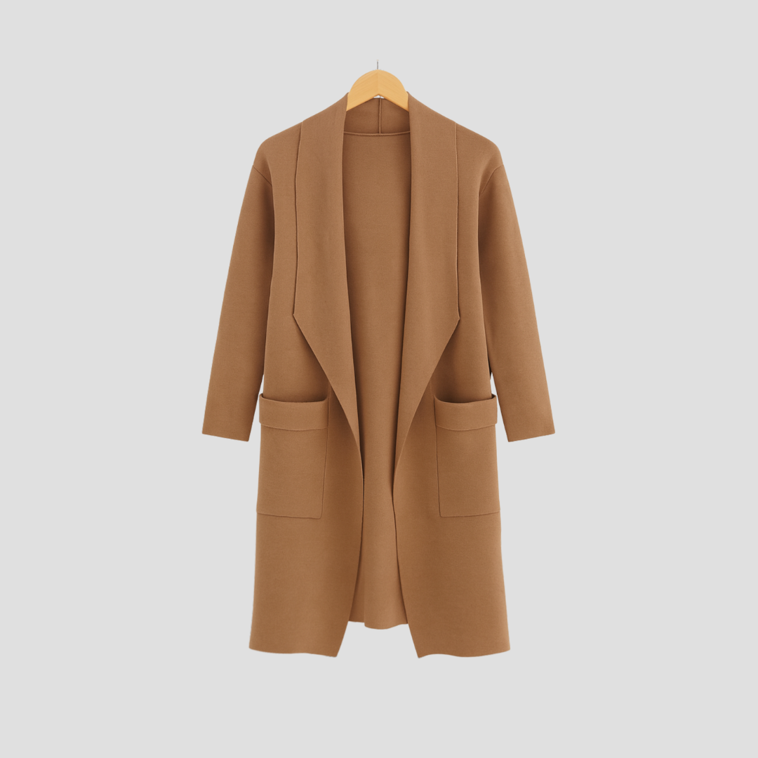 Helene | Cardigan Long Élégant