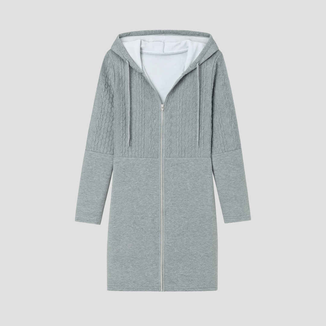 Aglaé | Cardigan à Capuche Zippé