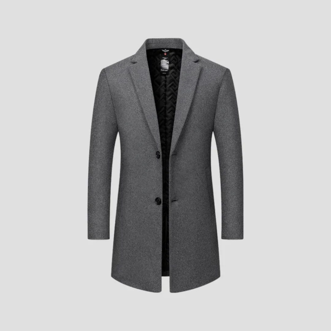 Gilles | Manteau Laine Ajusté