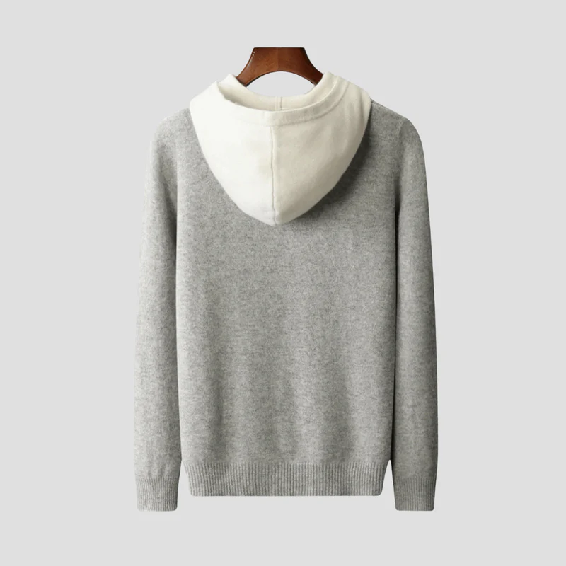 Anthelme | Élégant Sweat à Capuche Tricoté