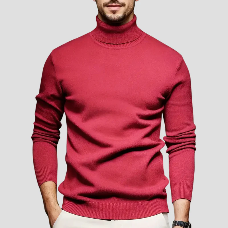 Erwan | Pull Col Roulé en Laine