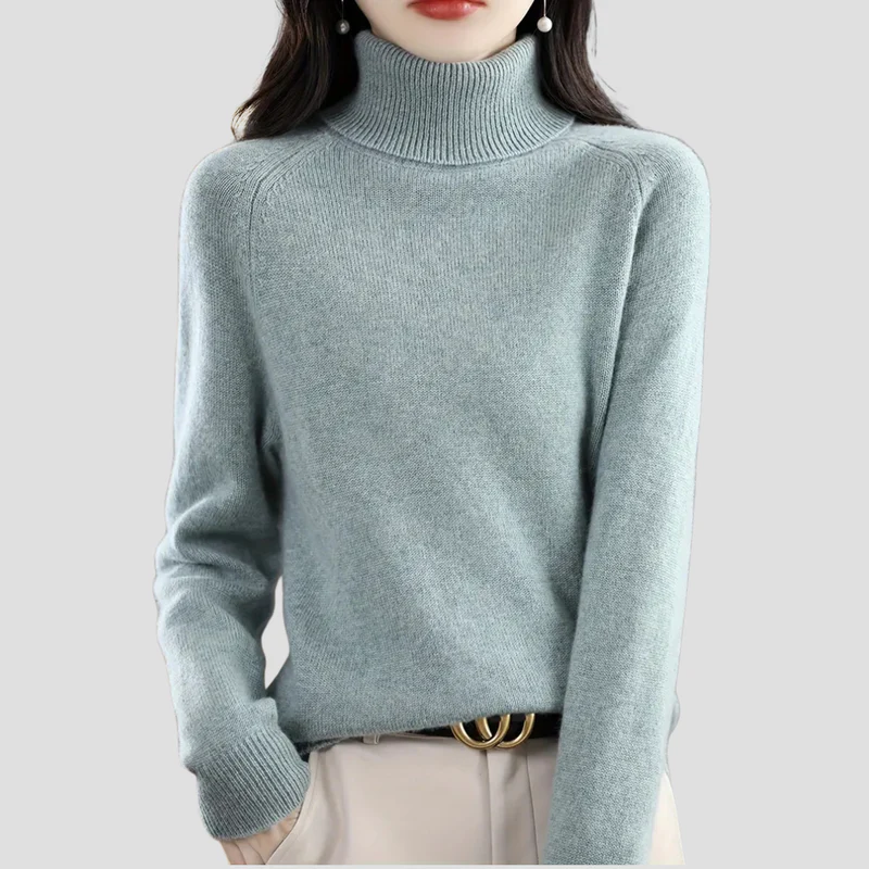 Maëlys | Pull Col Roulé Élégant