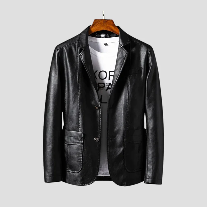 Grégoire | Veste en Cuir Chic