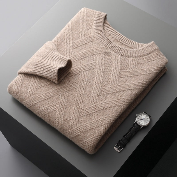 Danton | Pull en Maille Col Rond