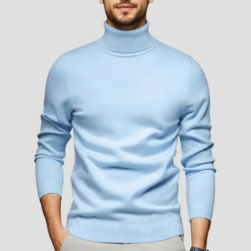 Erwan | Pull Col Roulé en Laine